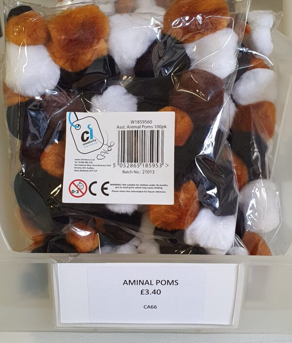 Animal Pom Poms
