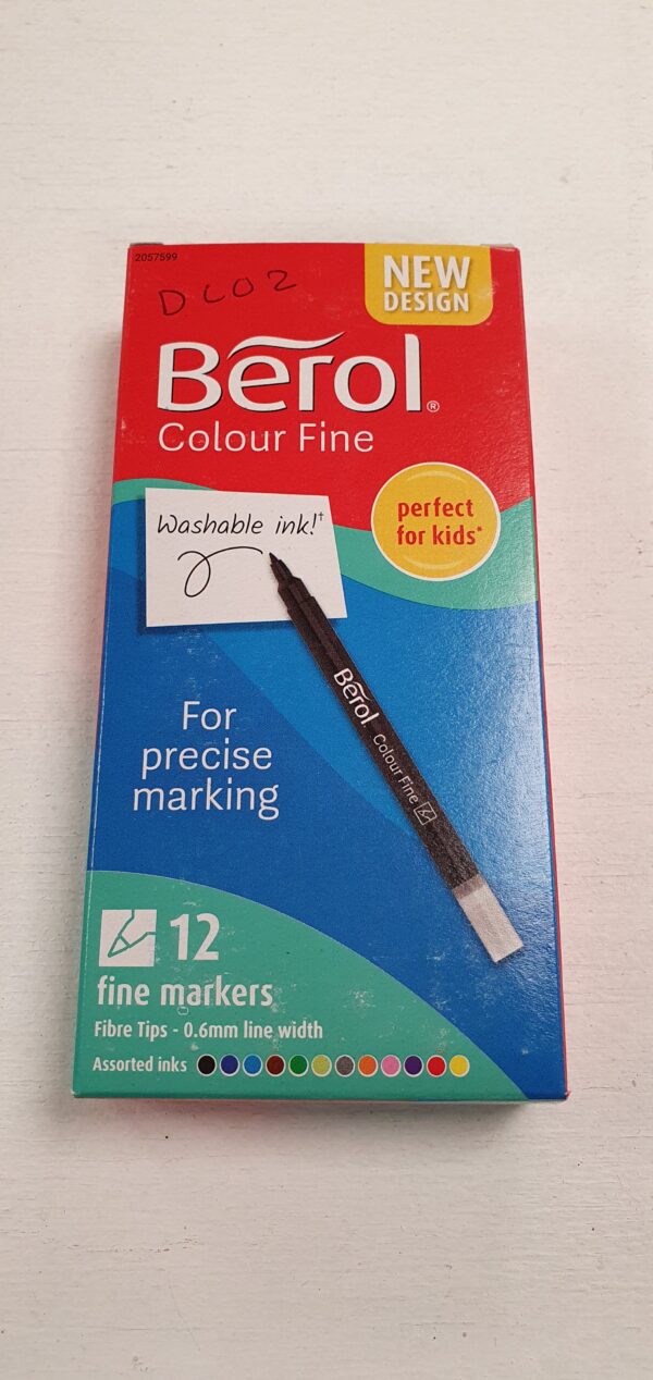 Berol Fine Colouring Pens