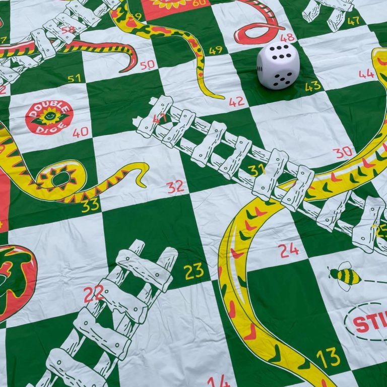 Giant Snakes and Ladders Giant Snakes and Ladders